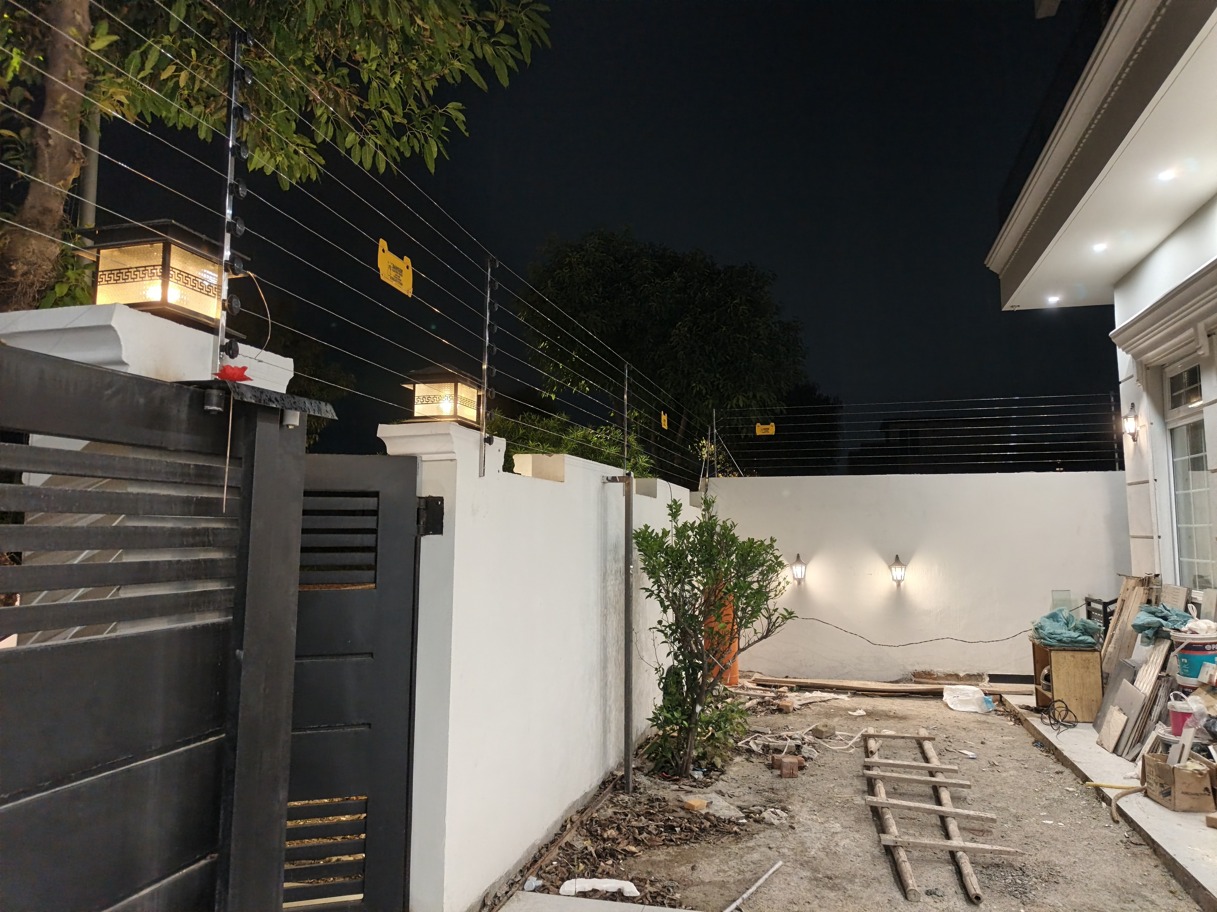 Electric fencing installation project